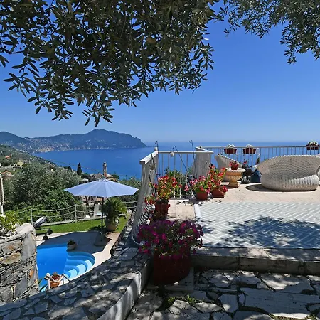 Sea South Front Property1/2acre.gardens Pool Hydro Villa