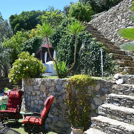 Sea South Front Property1/2acre.gardens Pool Hydro Villa Pieve Ligure