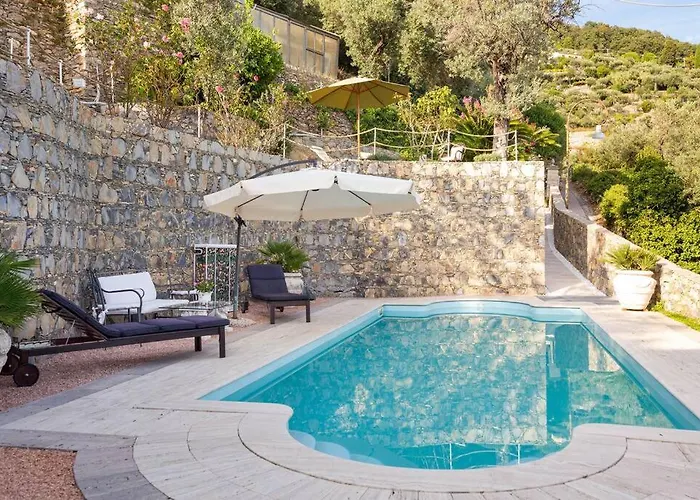 Sea South Front Property1/2acre.gardens Pool Hydro Вилла Пьеве-Лигуре