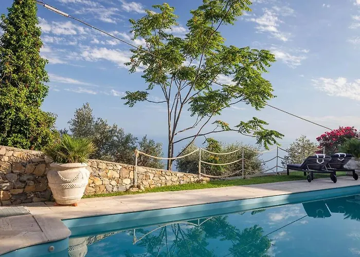 Sea South Front Property1/2acre.gardens Pool Hydro Пьеве-Лигуре