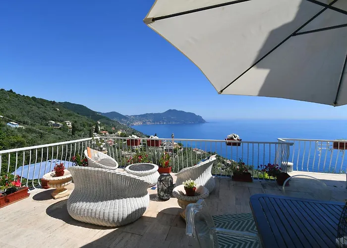 Вилла Sea South Front Property1/2acre.gardens Pool Hydro Пьеве-Лигуре